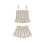 Clara Set (Valencia Stripe)