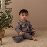 Fair Isle Romper (Slate)