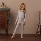 Organic Long Sleeve Pajama Set (Hanukkah)