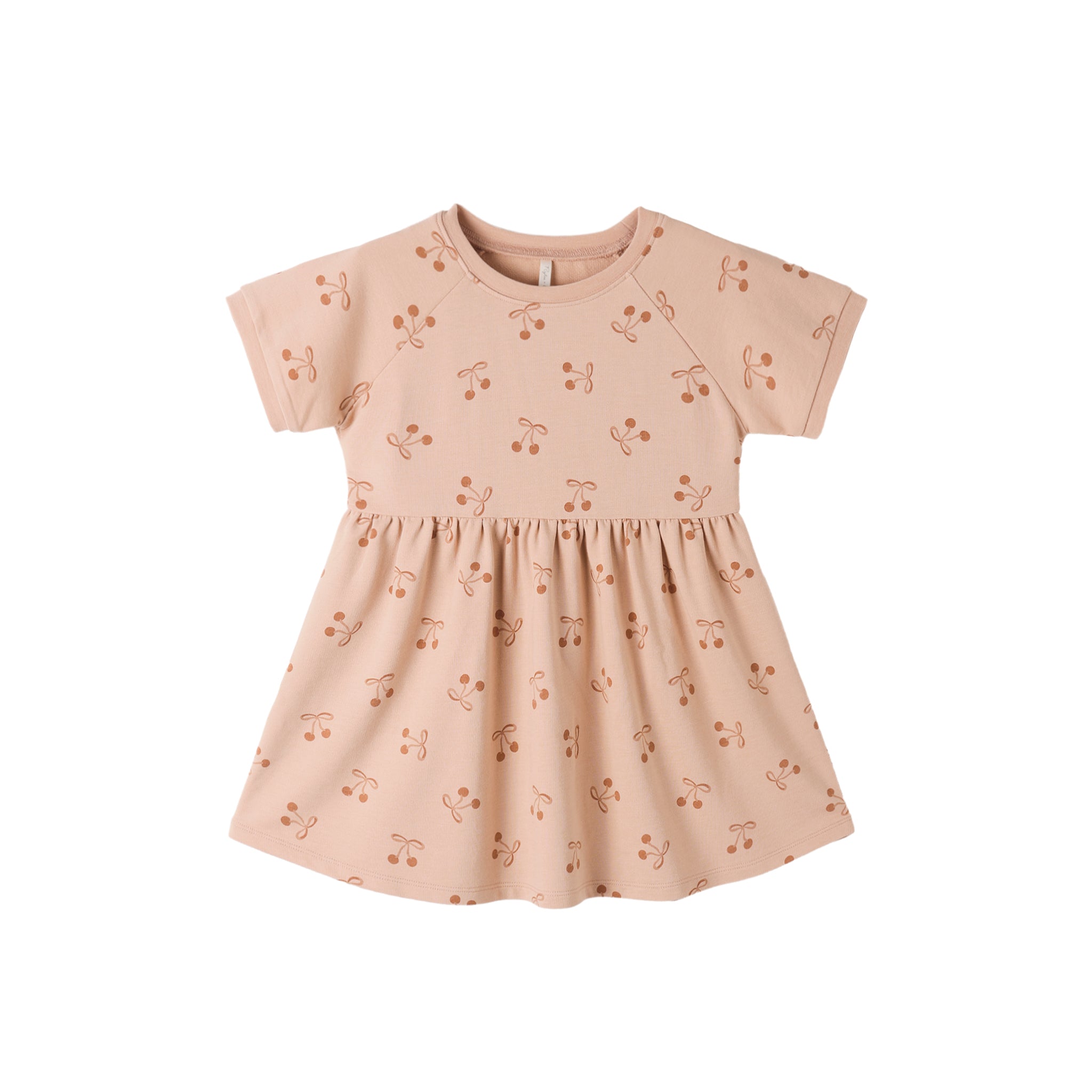 Raglan Dress (Cherry Bows)
