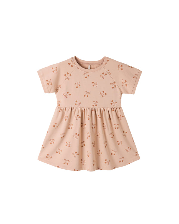 Raglan Dress (Cherry Bows)
