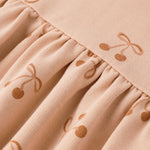 Raglan Dress (Cherry Bows)