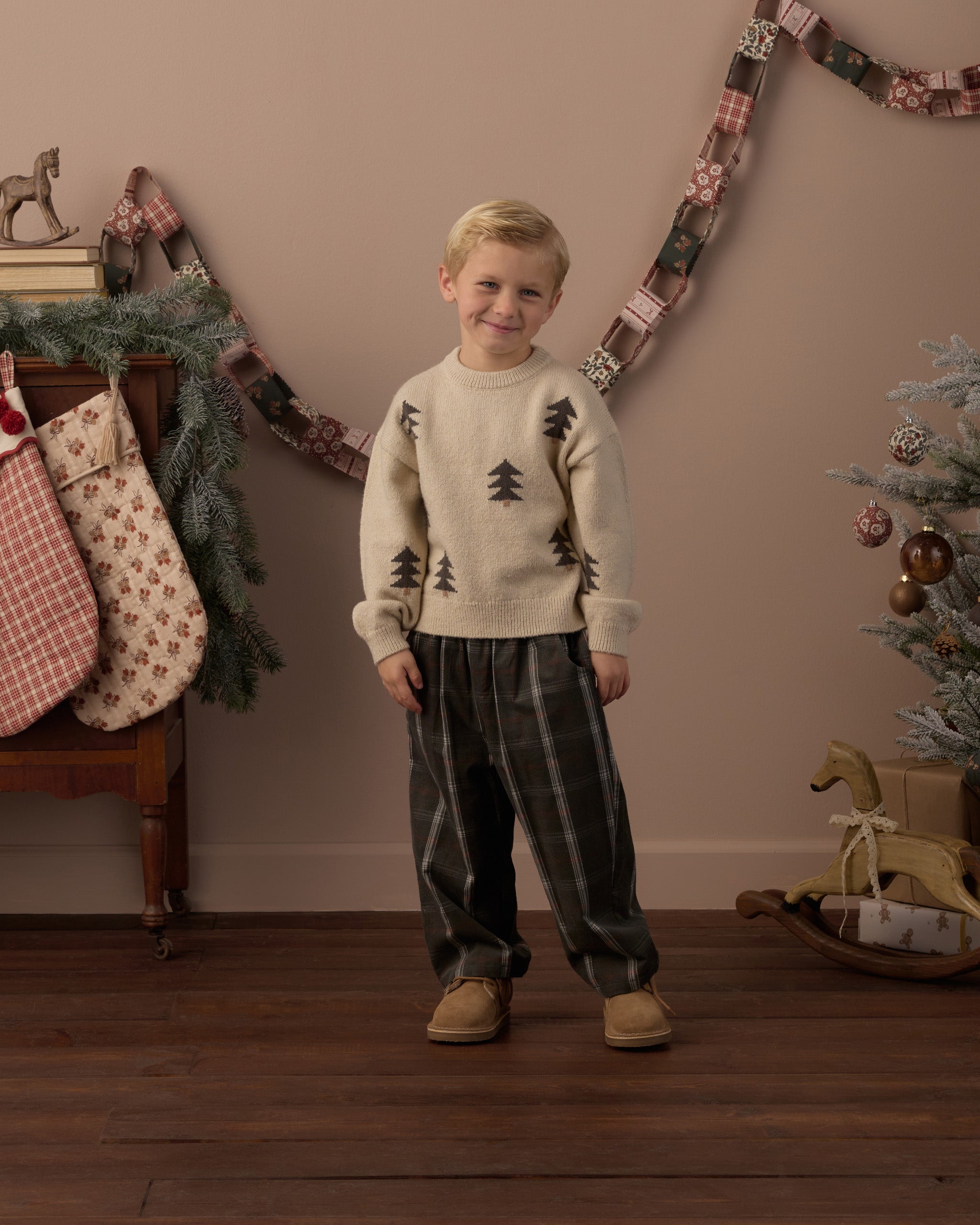 Aspen Sweater (Tree Jacquard)