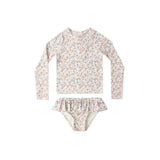 Rashguard Girls Set (Flower Fields)