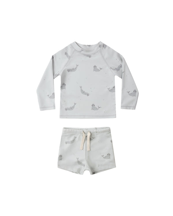 Boys Rashguard Set (Seals)