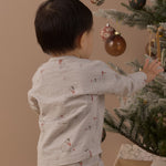 Long Sleeve Tee + Pant Set (Dalmatian)