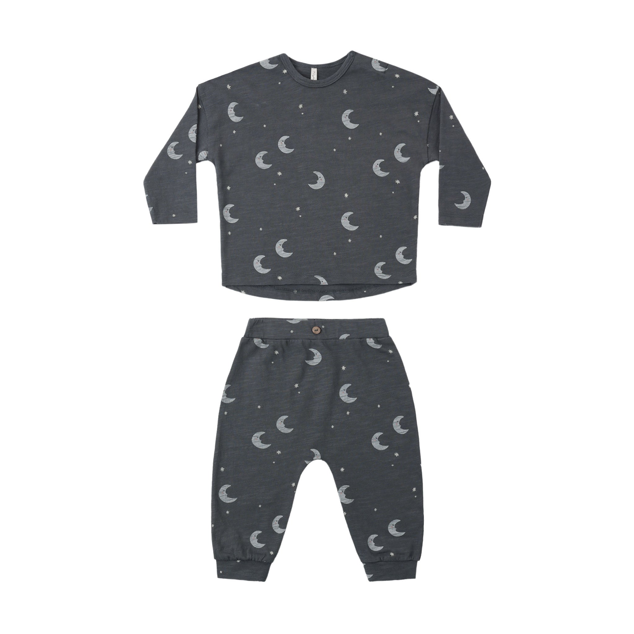 Long Sleeve Tee + Pant Set (Moons)
