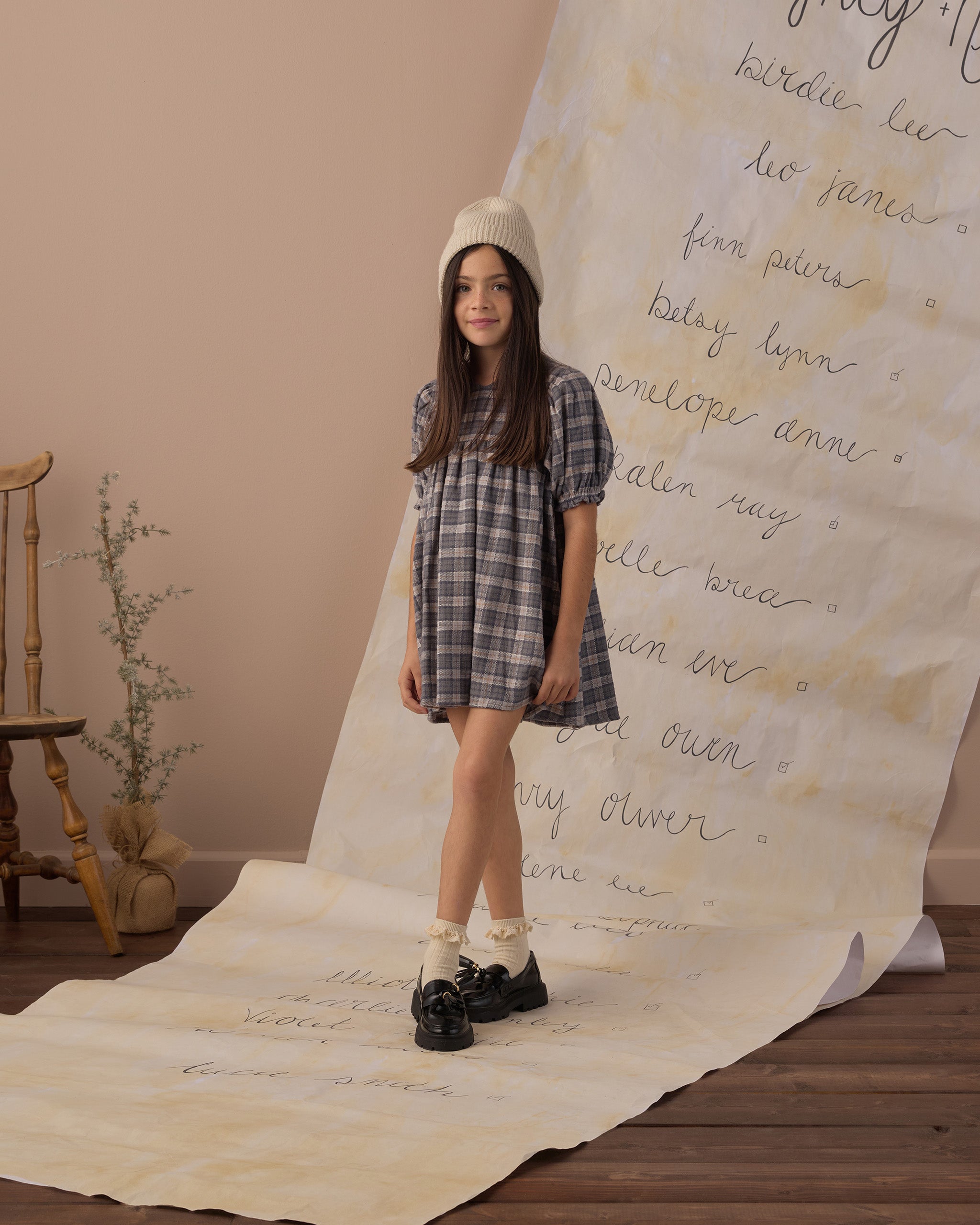 Jolene Dress (Winter Plaid)