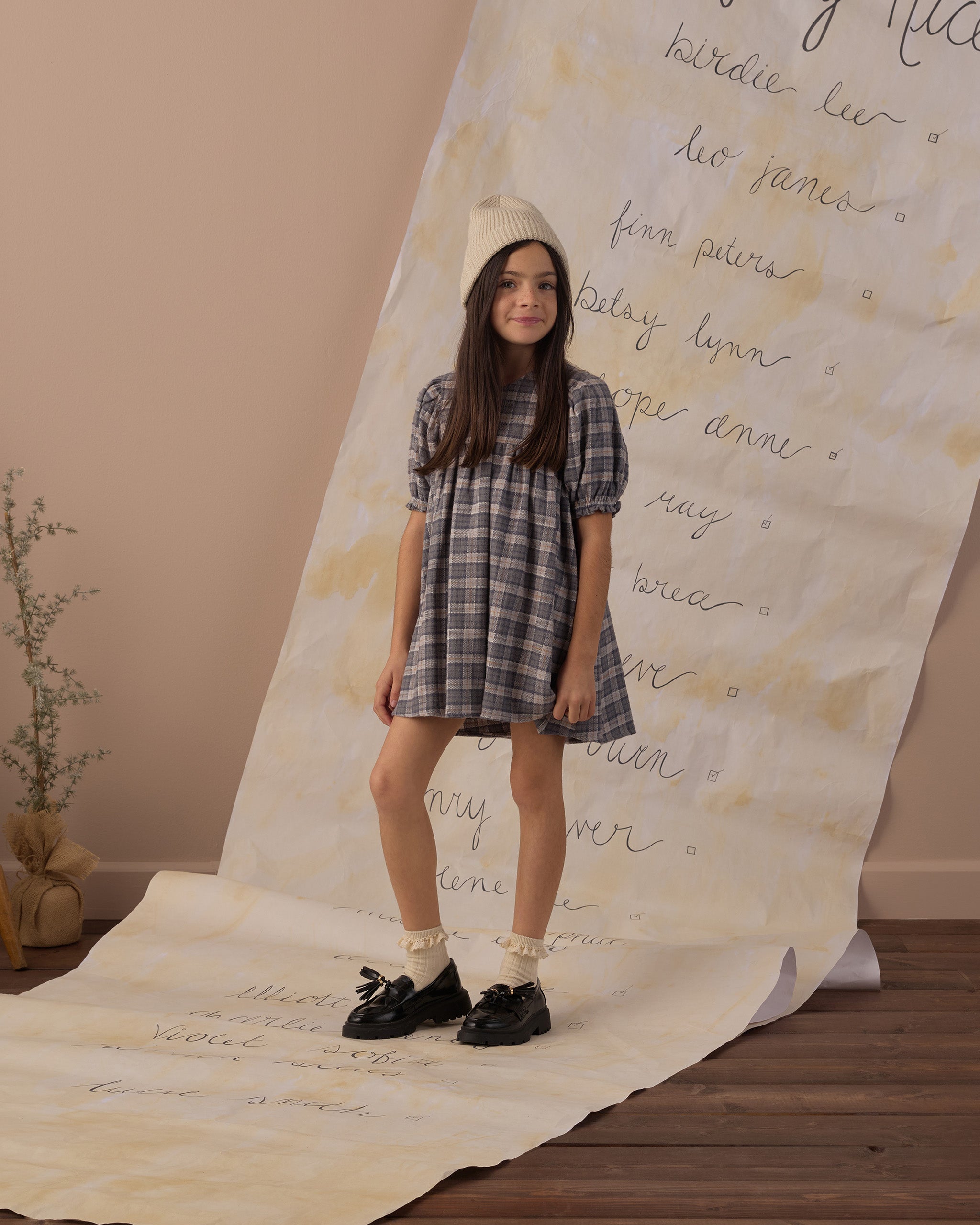 Jolene Dress (Winter Plaid)