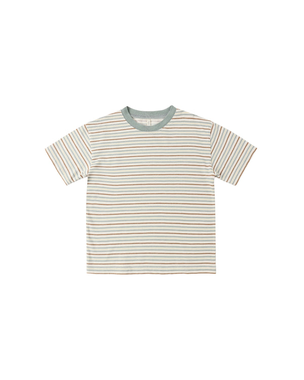 Relaxed Tee (Vintage Stripe)