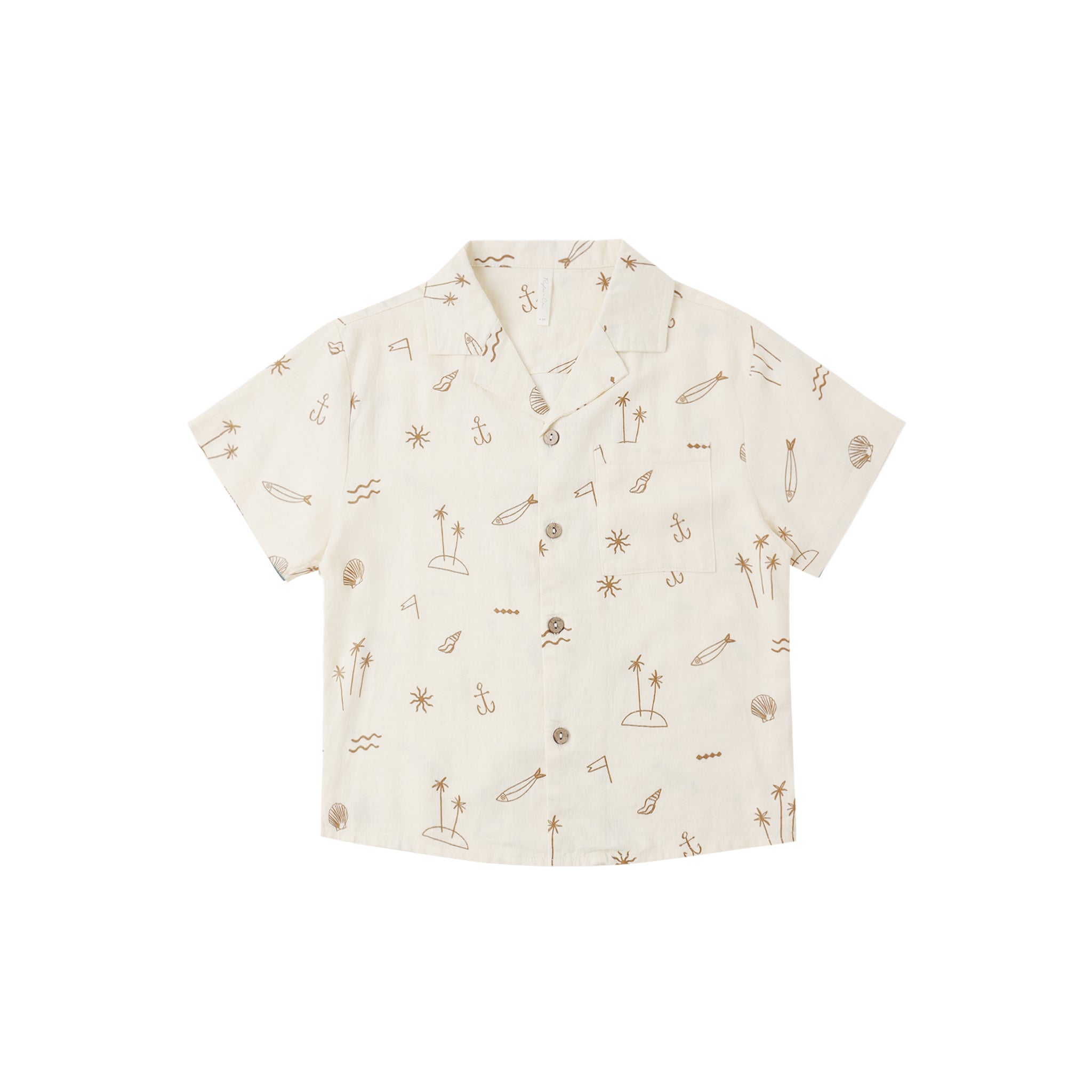 Lapel Collar Shirt (Coastal)