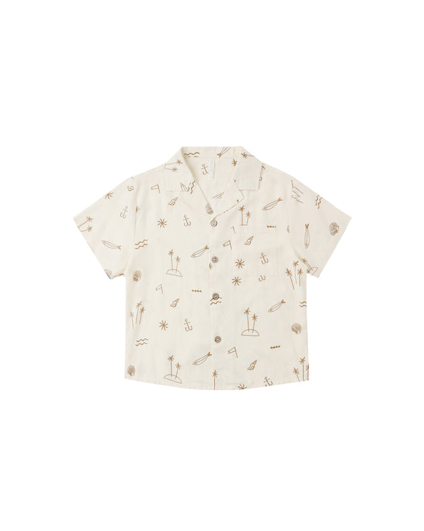 Lapel Collar Shirt (Coastal)