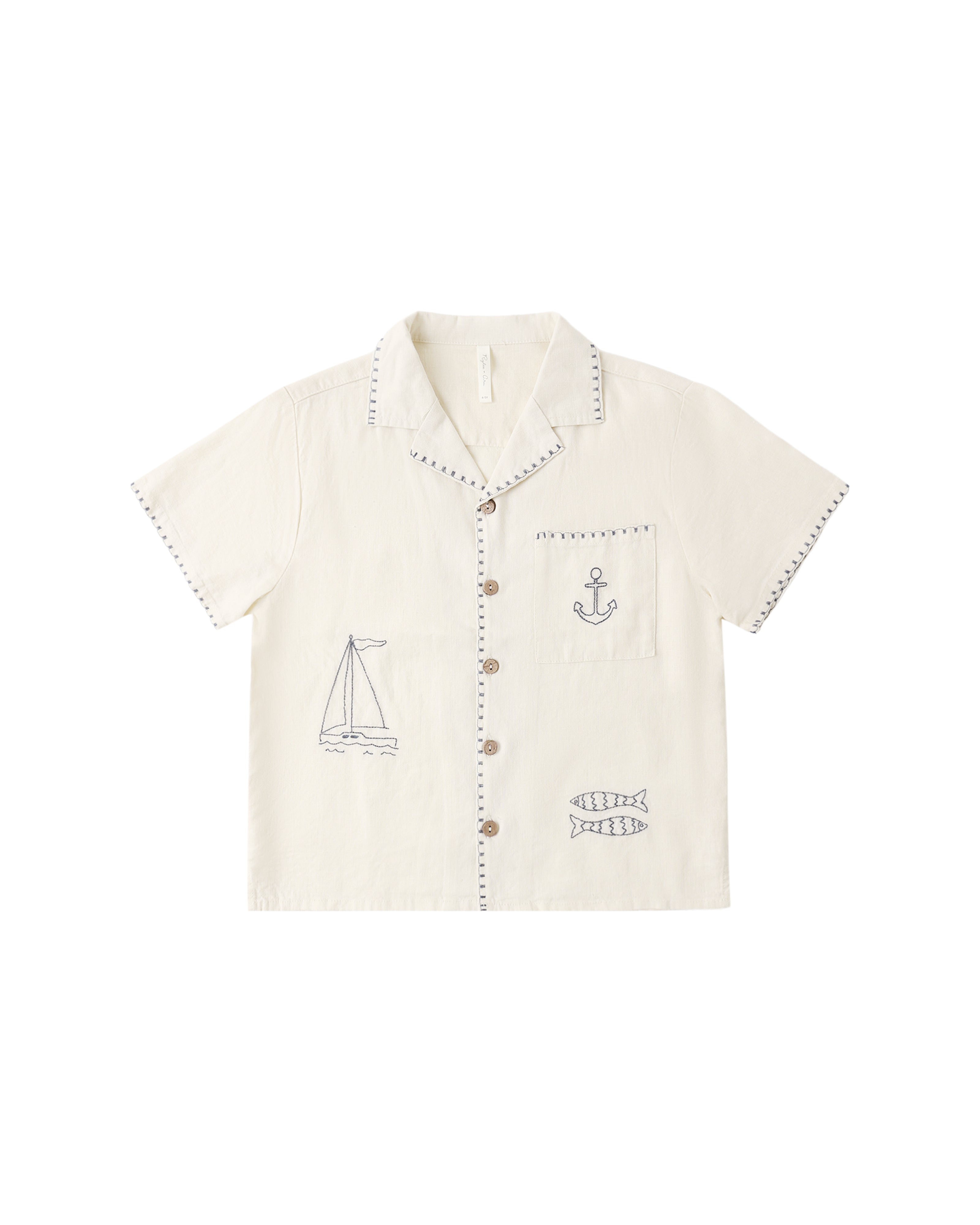 Lapel Collar Shirt (Sailor)