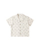 Lapel Collar Shirt (Palm Trees)
