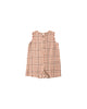 Mavrick Romper (Poppy Gingham)