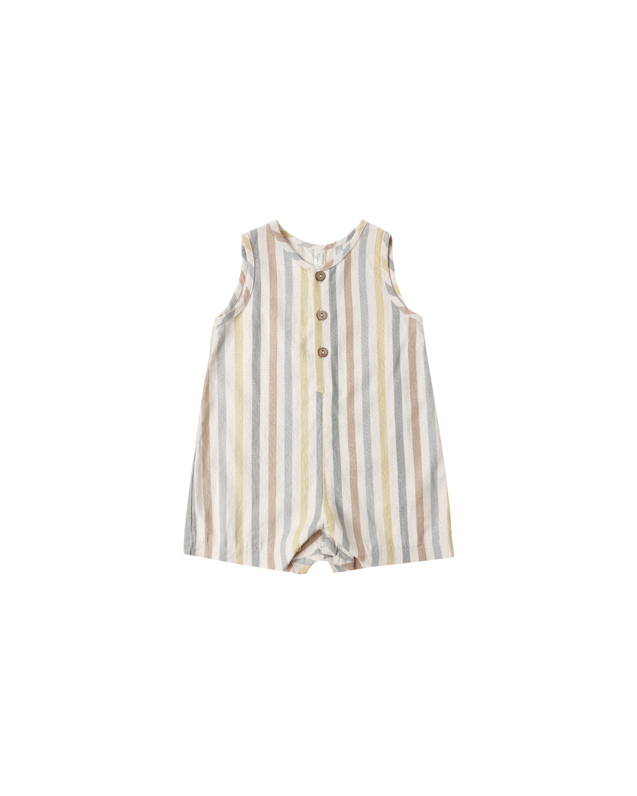 Mavrick Romper (Valencia Stripe)