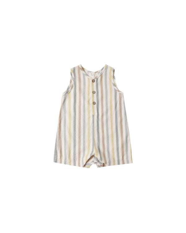Mavrick Romper (Valencia Stripe)