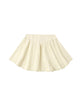 Smocked V Mini Skirt (Citron Stripe)