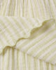 Smocked V Mini Skirt (Citron Stripe)