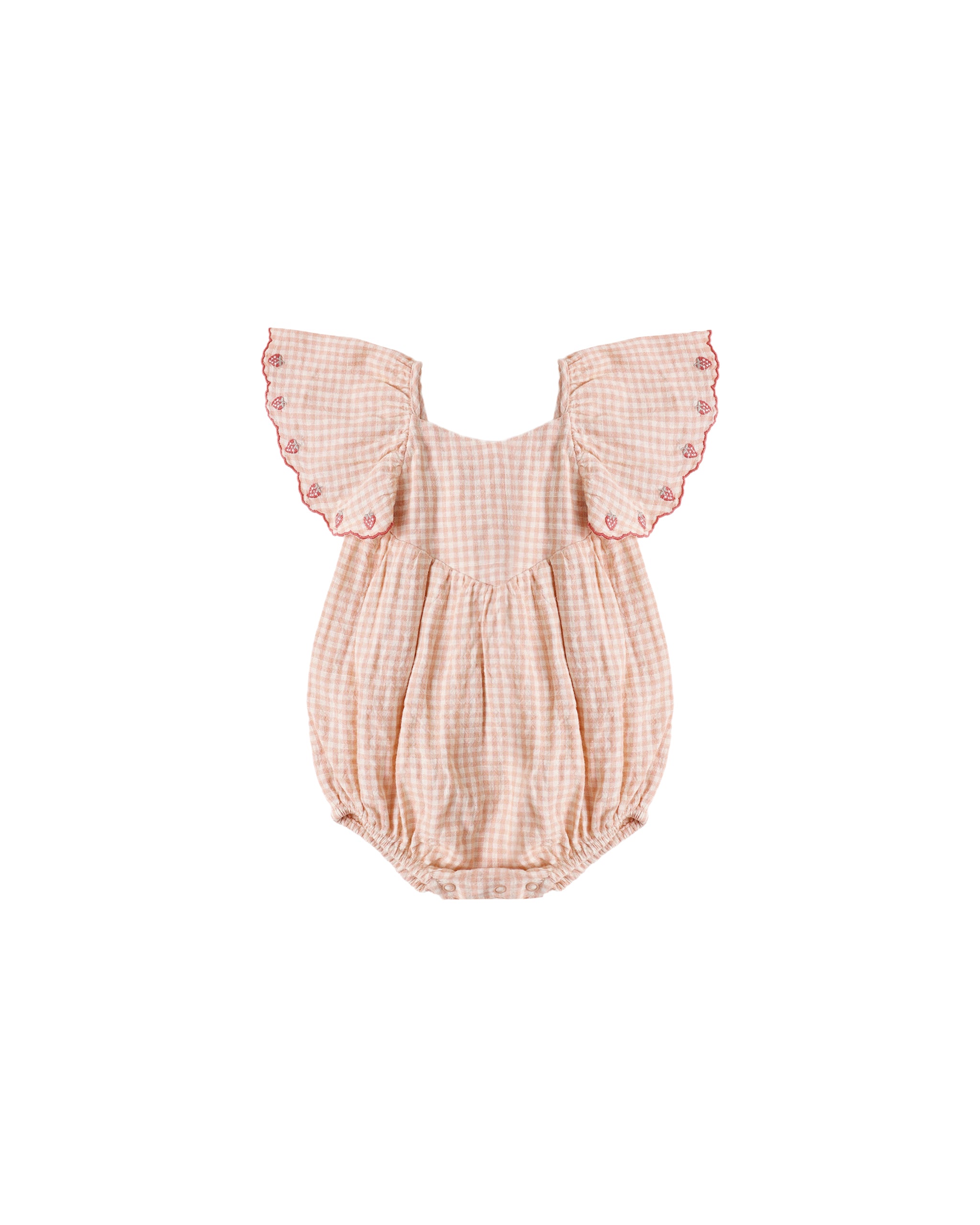 Roxy Romper (Petal Gingham)