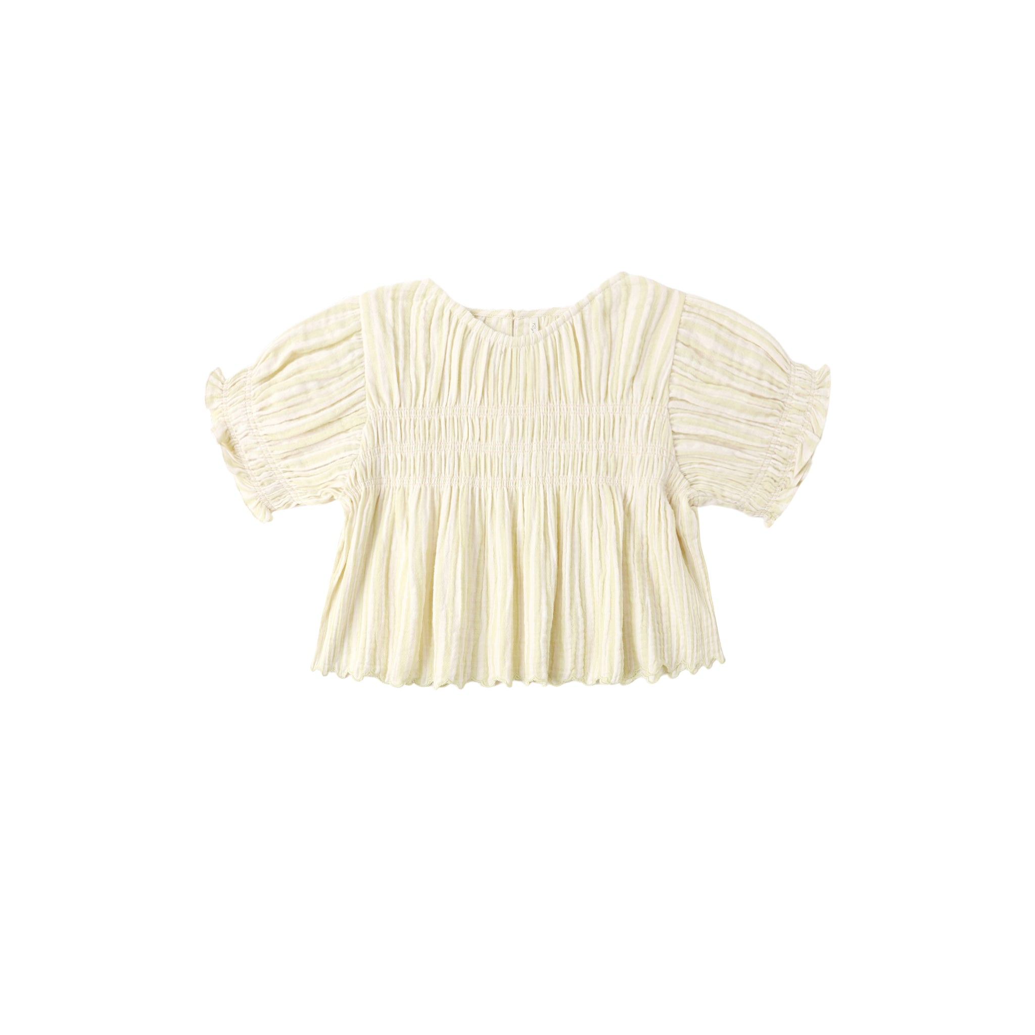 Colette Top (Citron Stripe)