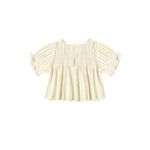 Colette Top (Citron Stripe)