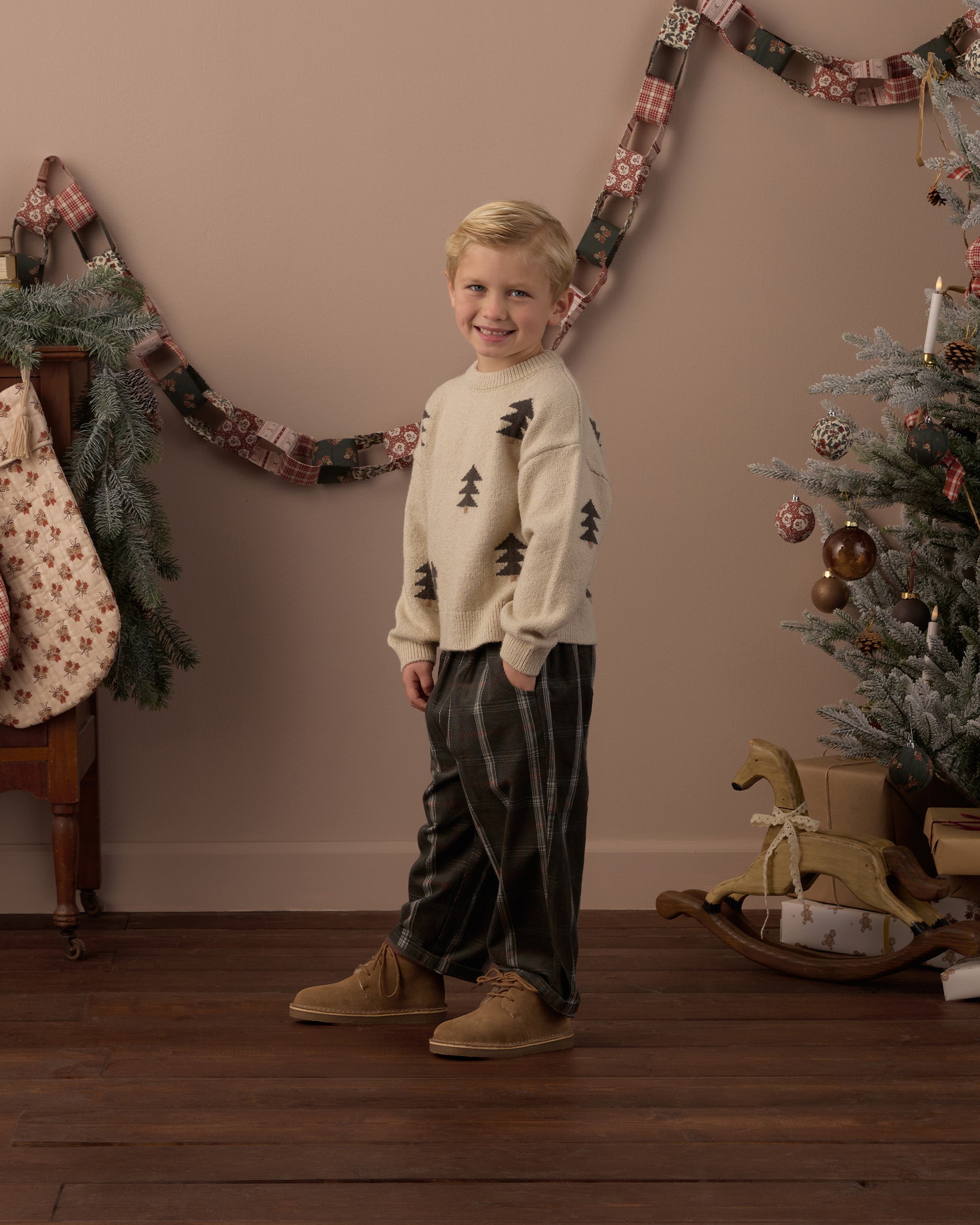 Palmer Pant (Holiday Plaid)