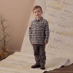 Pocketed Flannel Shirt (Winter Plaid)
