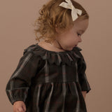 Freya Romper (Holiday Plaid)