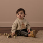 Relaxed Raglan Sweater (Gingerbread Man)