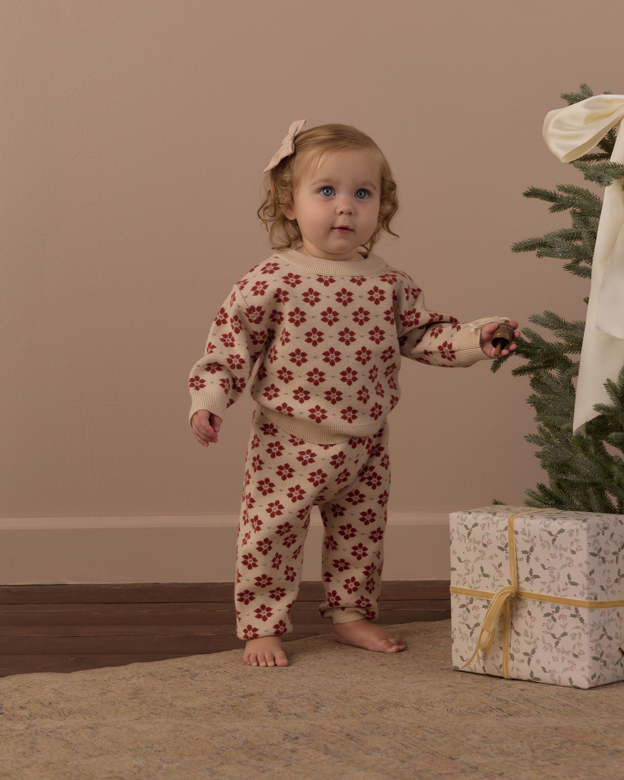 Knit Pant (Poinsettia)