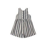 Dani Romper (Navy Stripe)