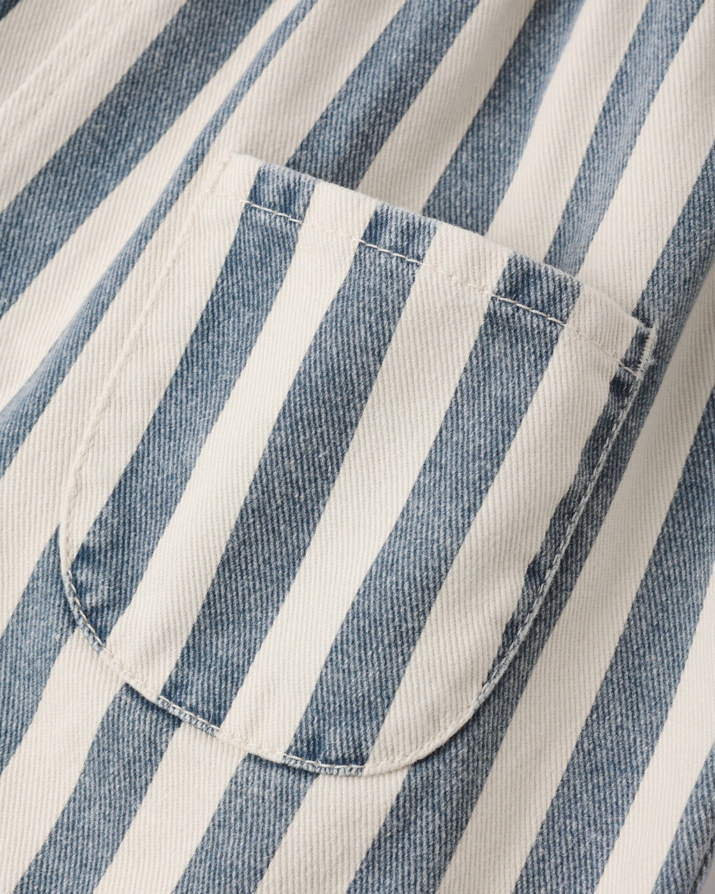 Dani Romper (Navy Stripe)