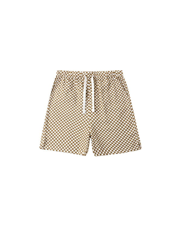 Perry Short (Ocre Check)