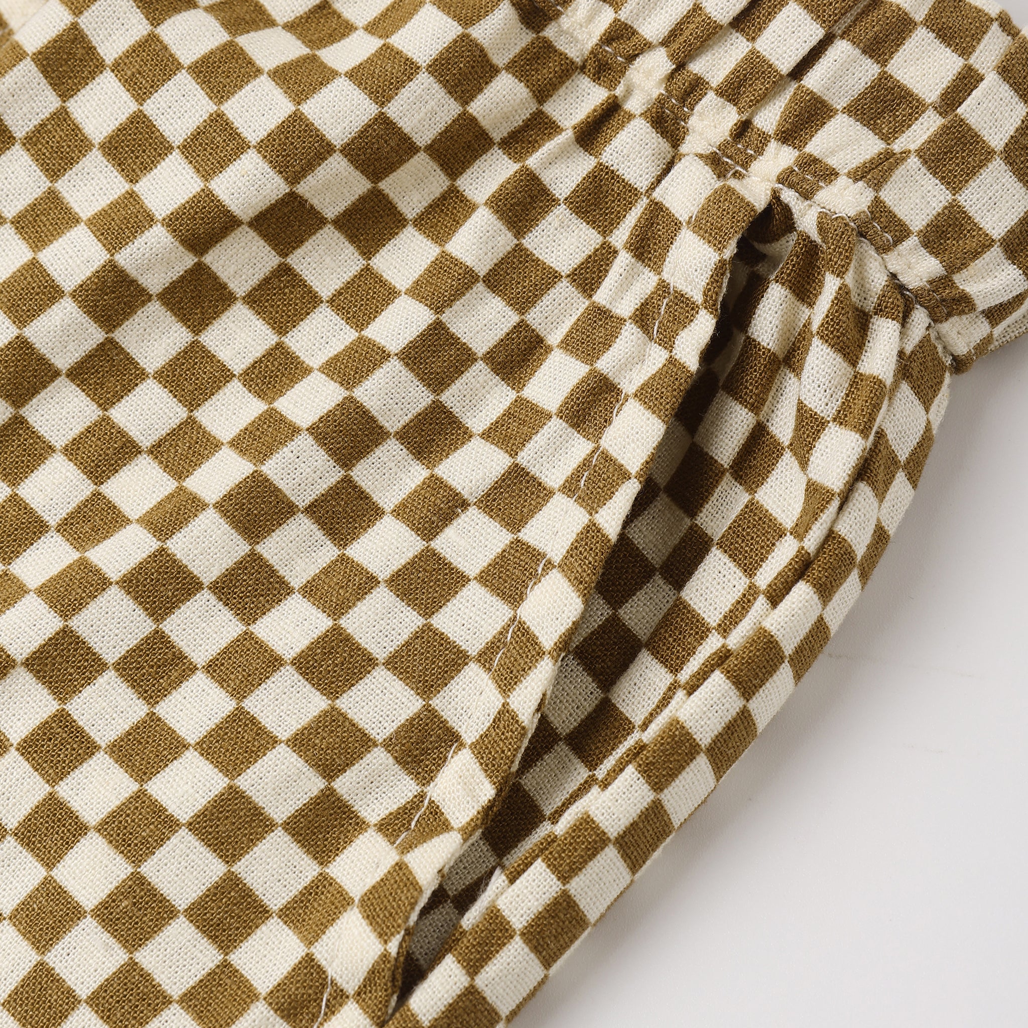 Perry Short (Ocre Check)