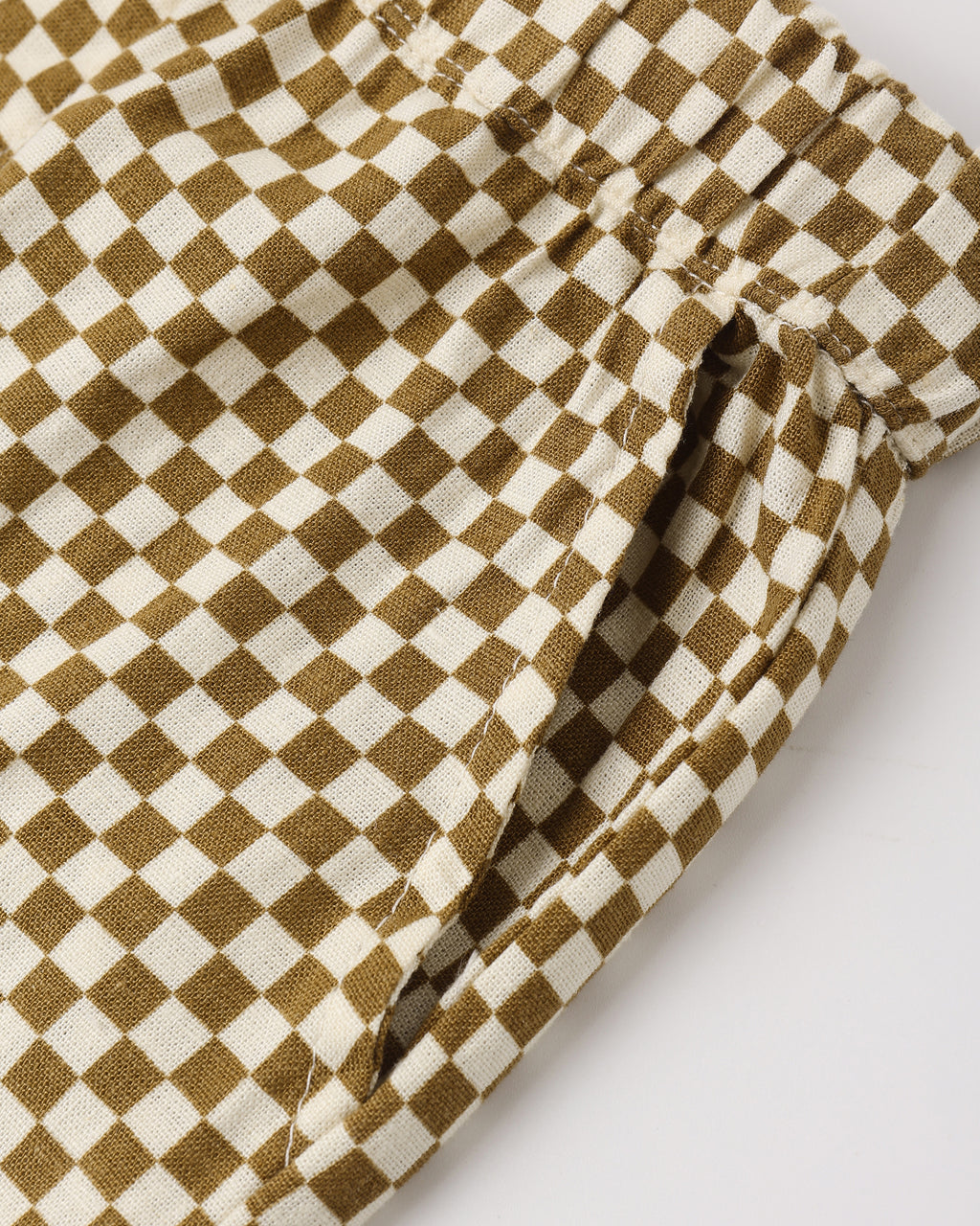 Perry Short (Ocre Check)