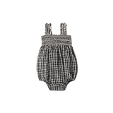 Julia Romper (Black Check)
