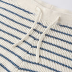 Knit Vest Set (Marine Stripe)