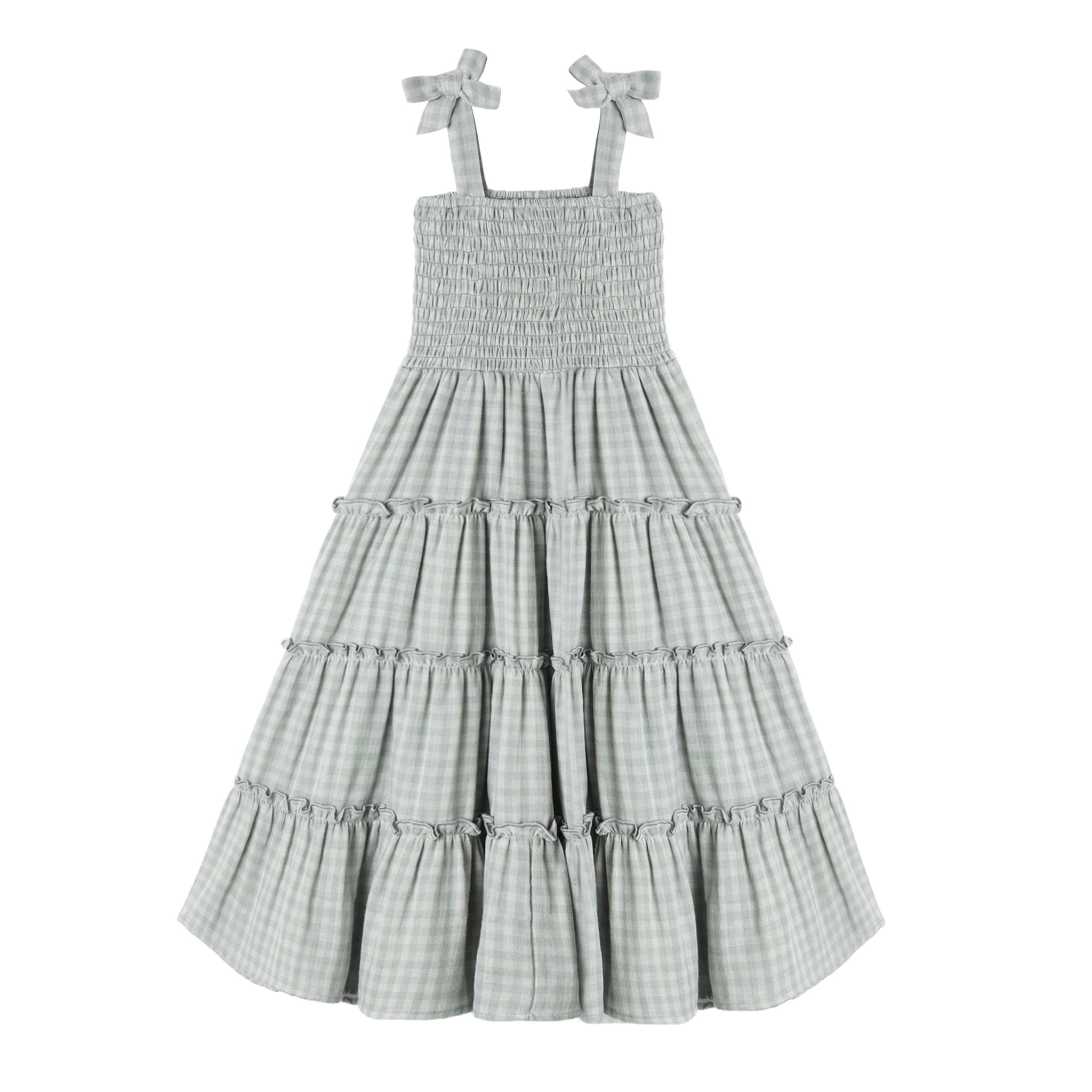 Taylor Dress (Green Gingham)