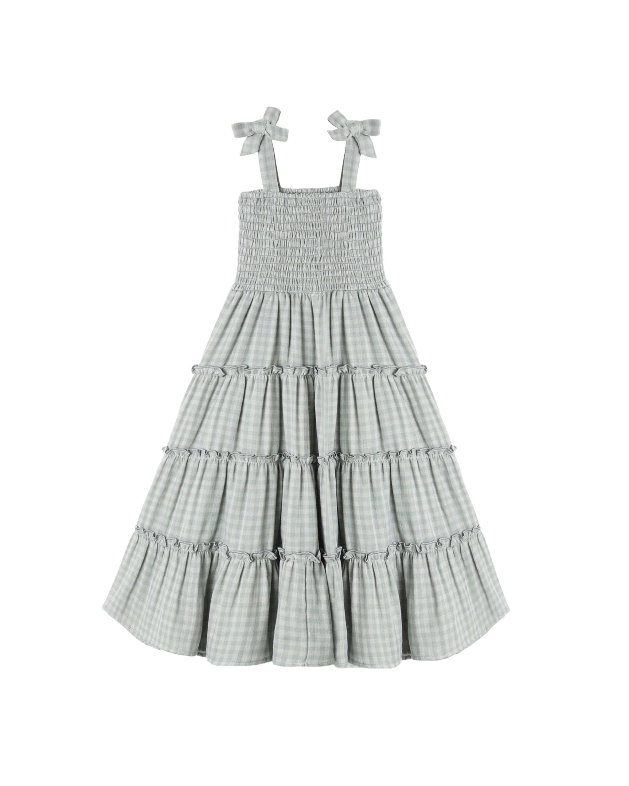 Taylor Dress (Green Gingham)