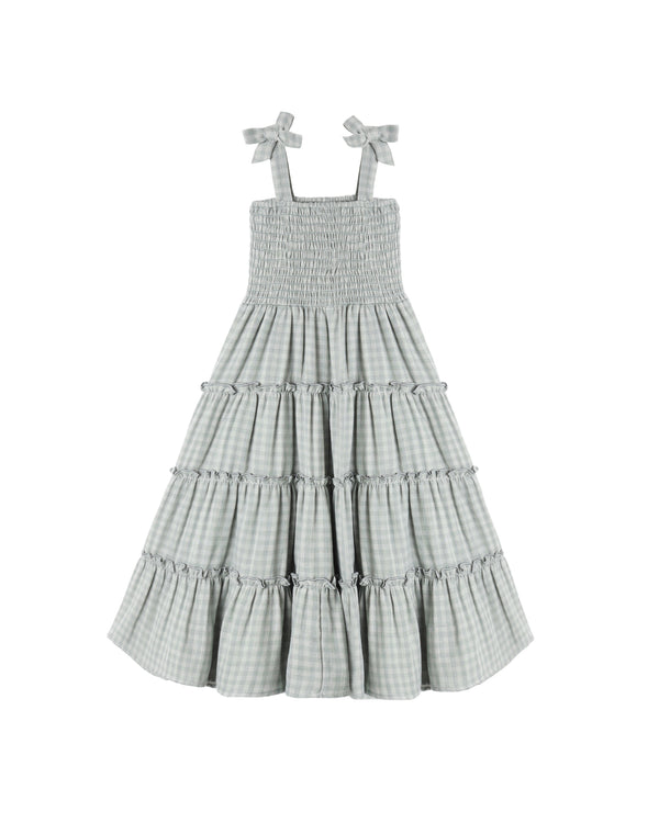 Taylor Dress (Green Gingham)