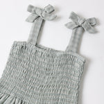 Taylor Dress (Green Gingham)