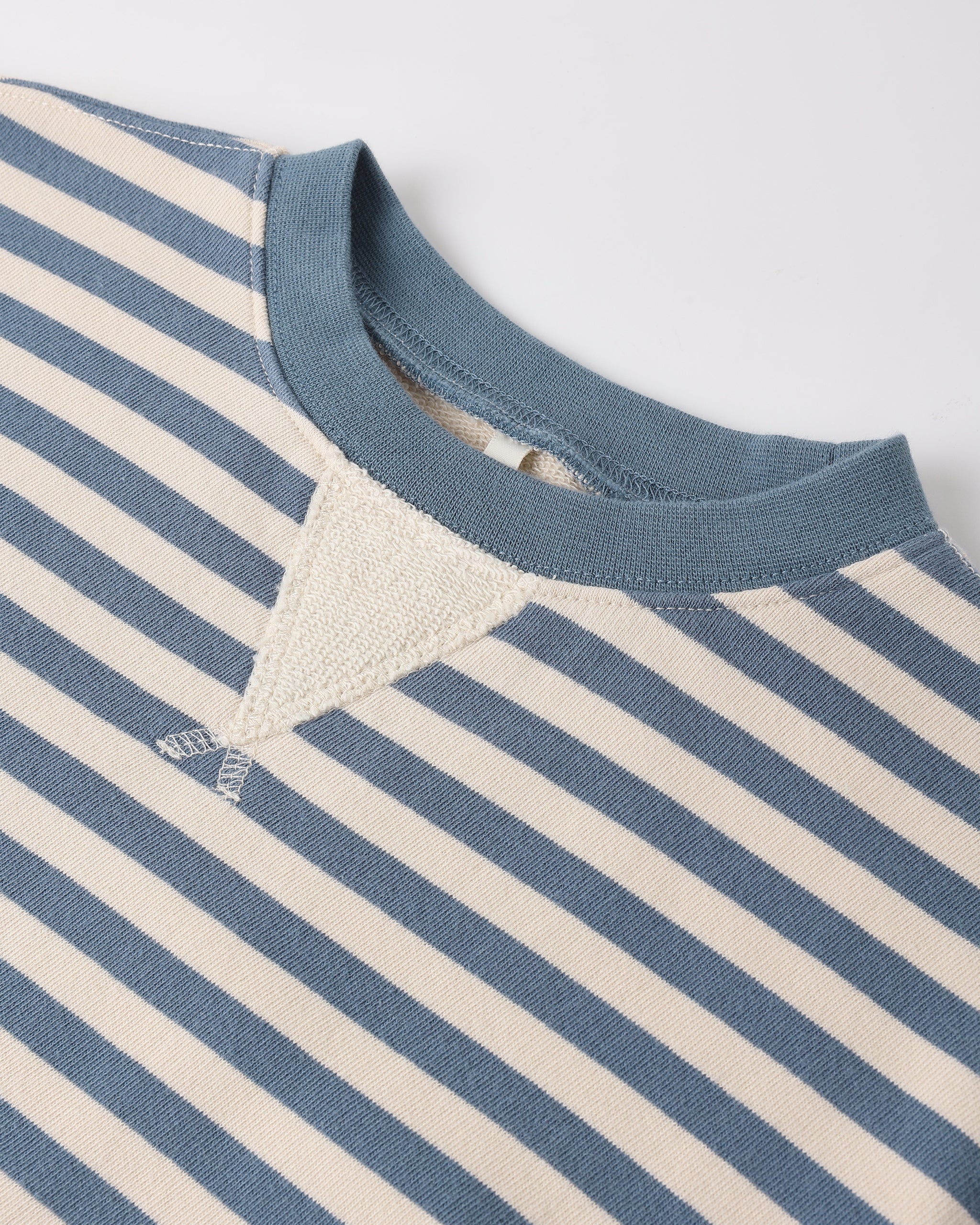 Oversized Crew (Marine Stripe)
