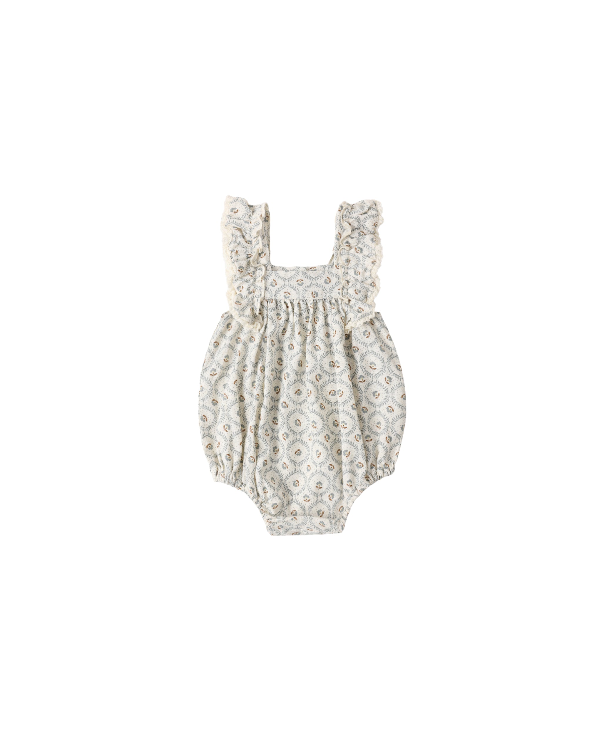 Maya Romper (Green Fleur)