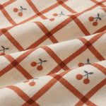 Collared Babydoll Dress (Cherry Check)