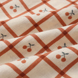 Collared Babydoll Dress (Cherry Check)