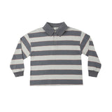 Rugby Polo (Sage Stripe)