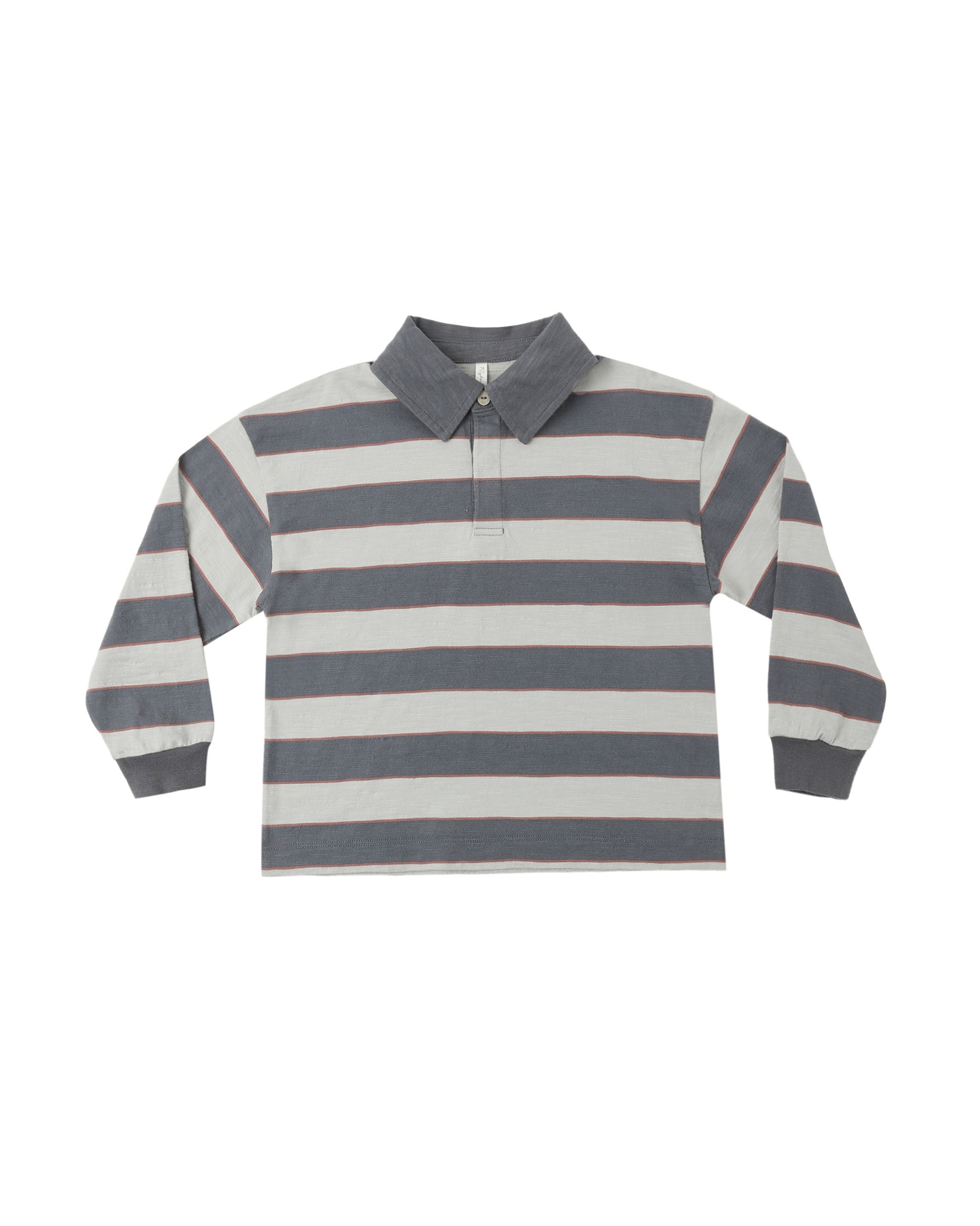 Rugby Polo (Sage Stripe)