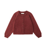 Fuzzy Cardigan (Ruby)