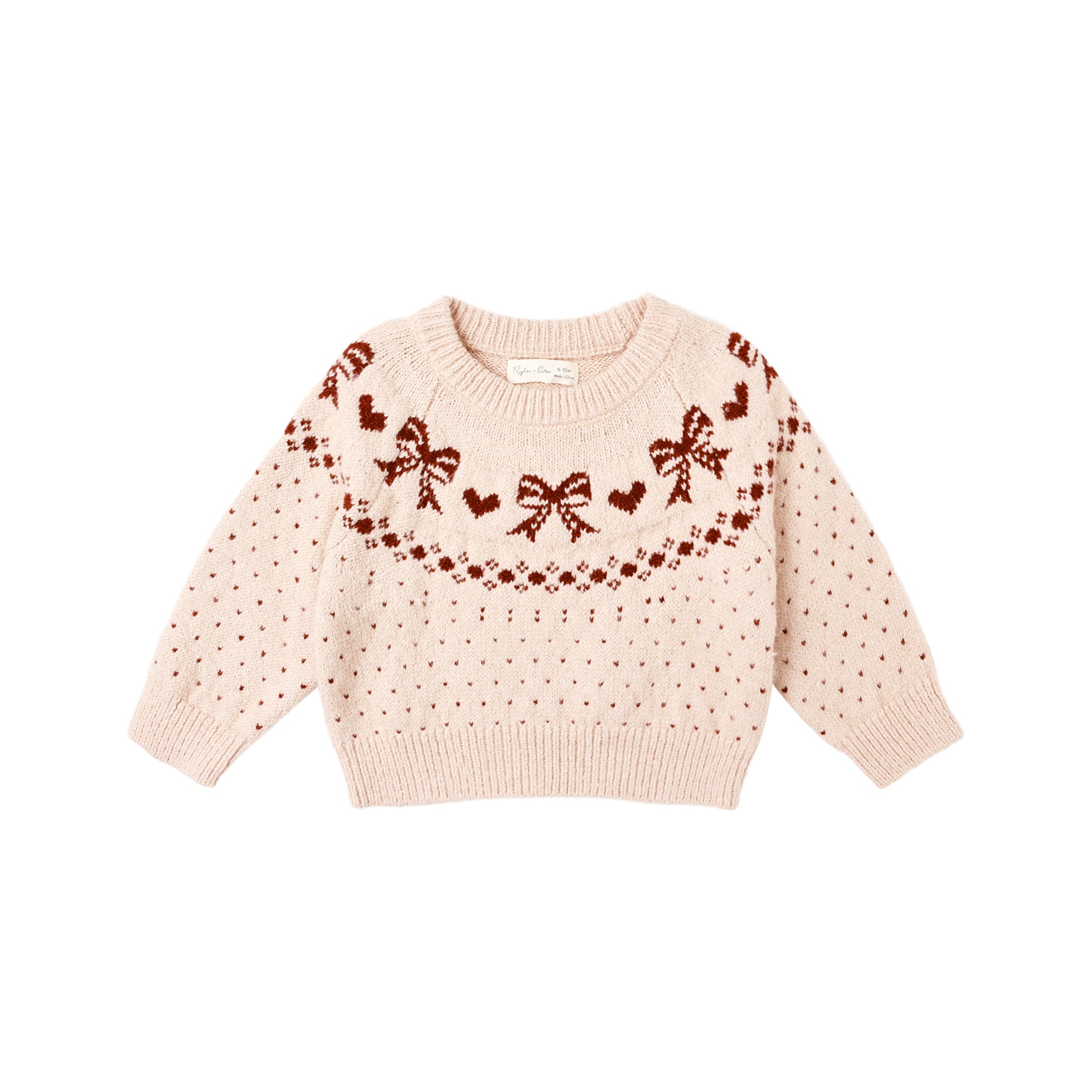 Fair Isle Sweater (Bows)